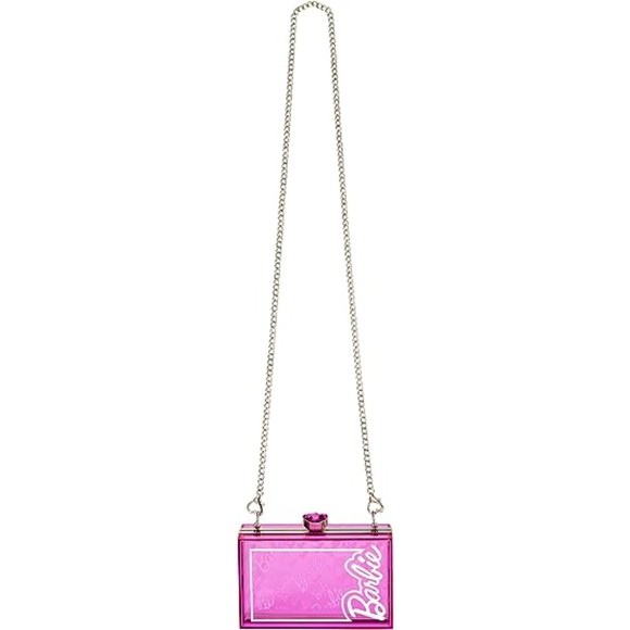 NWT Pink Classic Barbie Box Crossbody Bag - Picture 3 of 11